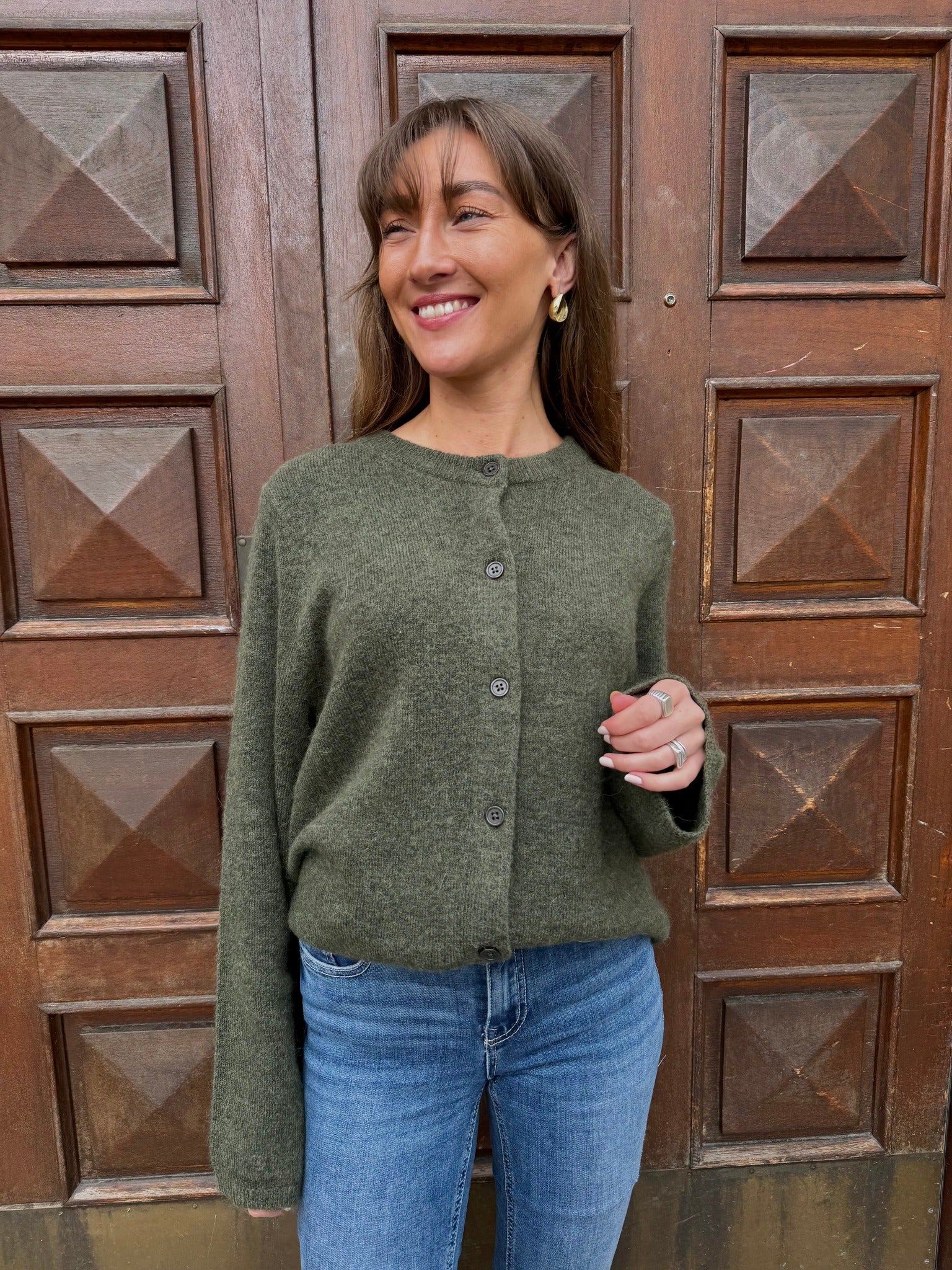 SLFLULU Knit Cardigan - Kalamata